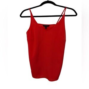 Banana Republic Red Camisole Tank Top - Adjustable Straps(P-XS)